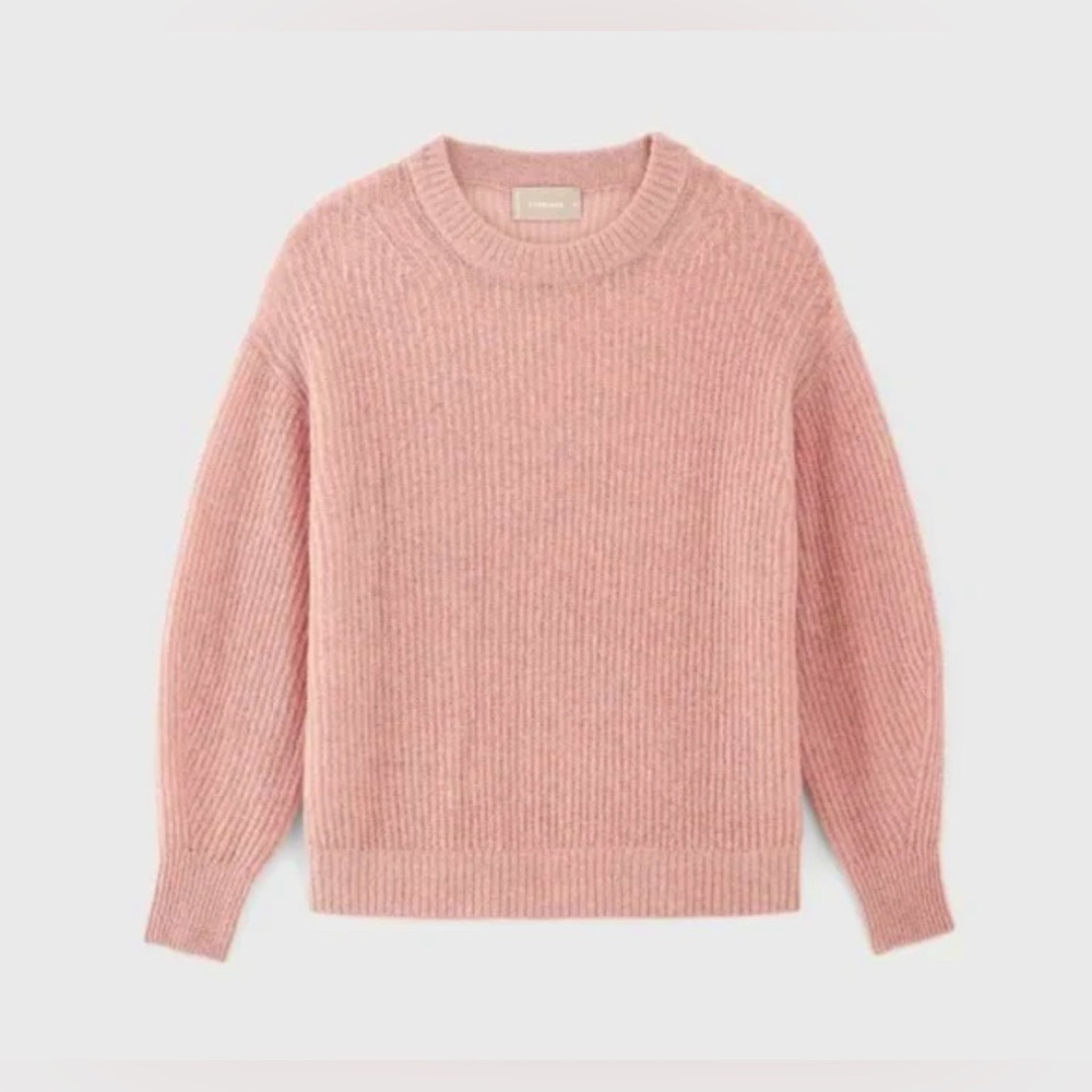 Everlane Pink Ribbed Women's Sweater